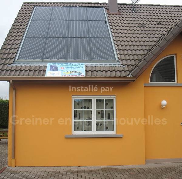 Installation Photovoltaïque 2 kWc Brumath