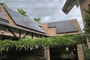 Photos de réalisation d'un chantier par l'entreprie GREINER ENERGIE spécialiste chauffagiste et electricité photovoltaïque