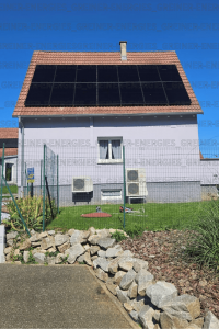 Photos de réalisation d'un chantier par l'entreprie GREINER ENERGIE spécialiste chauffagiste et electricité photovoltaïque