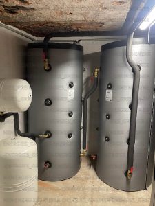 Photos de réalisation d'un chantier par l'entreprie GREINER ENERGIE spécialiste chauffagiste et electricité photovoltaïque