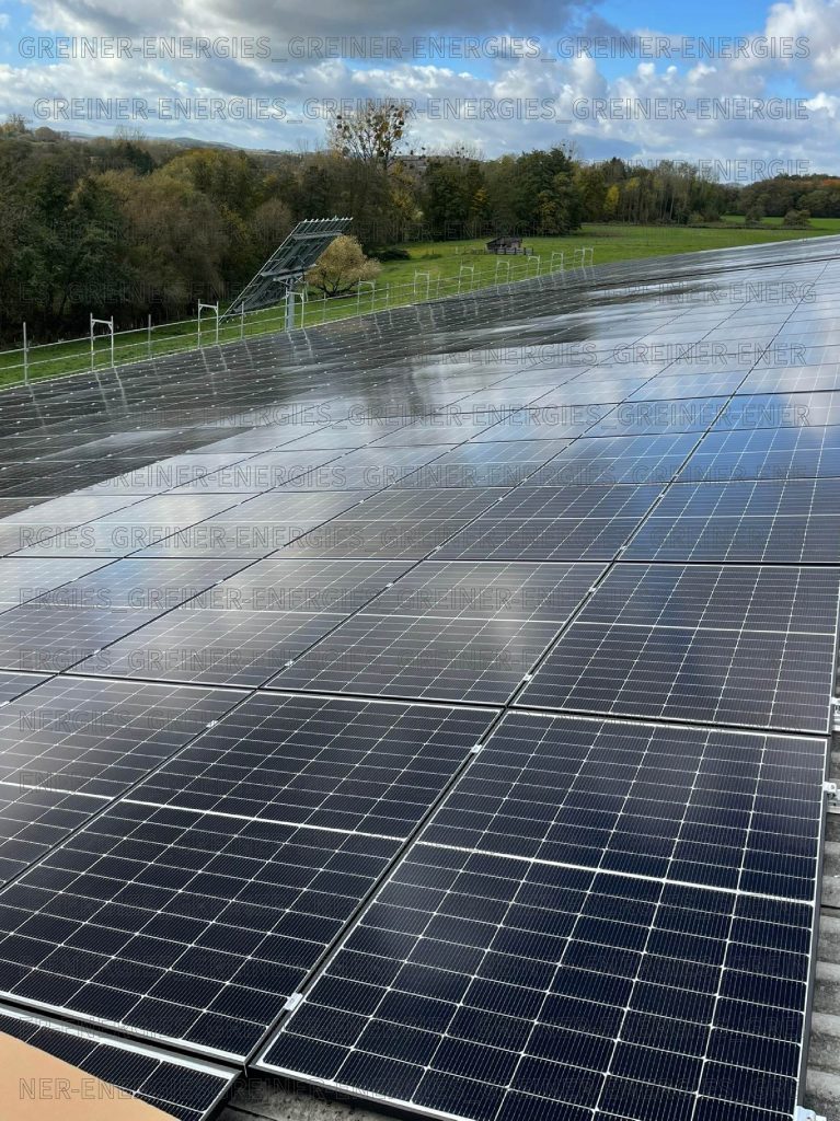 Installation potovoltaïque professionnel sur bâtiment agricole au Val de Moder 67350 - puissance 333 kWc