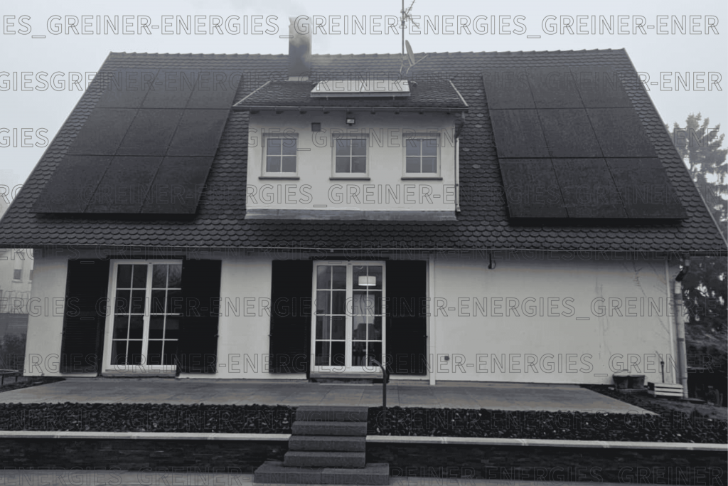 Photos de réalisation d'un chantier par l'entreprie GREINER ENERGIE spécialiste chauffagiste et electricité photovoltaïque