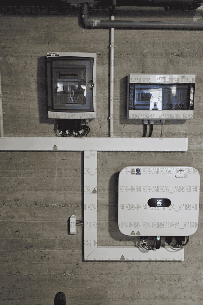 Photos de réalisation d'un chantier par l'entreprie GREINER ENERGIE spécialiste chauffagiste et electricité photovoltaïque